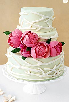 eventsstyles3056 Beautiful Spring wedding cakes 2014