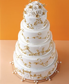 eventsstyles3061 Beautiful Spring wedding cakes 2014