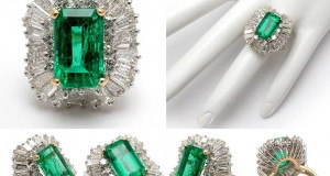 valuable Emerald rings designs 2014