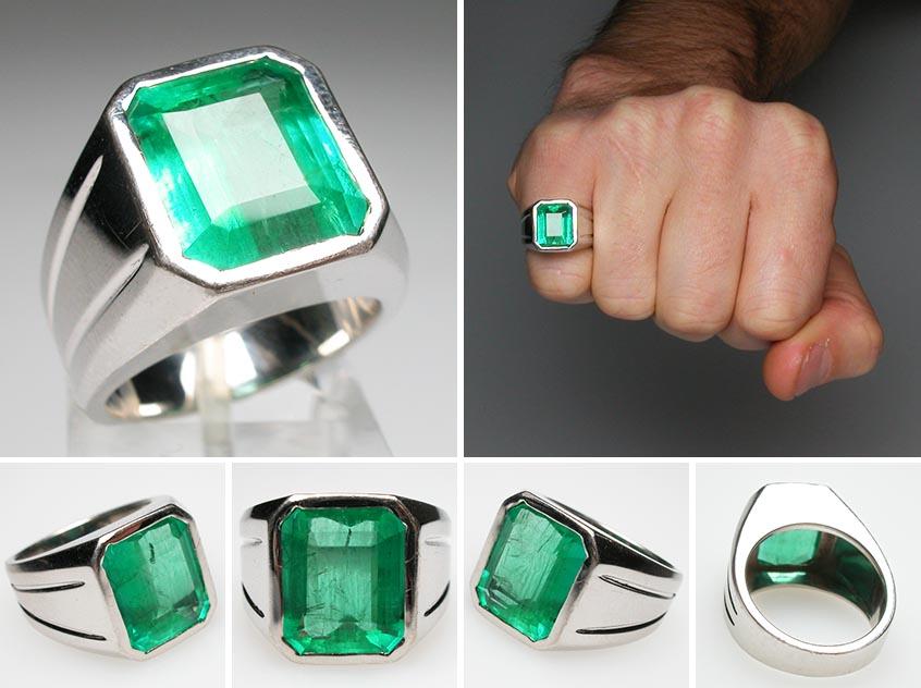 eventsstyles4031 Unique emerald rings for men 