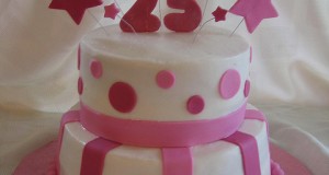 Beautiful 25 st birthday cakes designs 2014