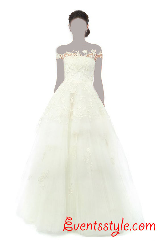 fgh We are lovers of wedding dresses Oscar de la Renta fall 2014
