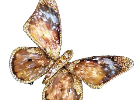Diamond in the designs of butterflies 2015