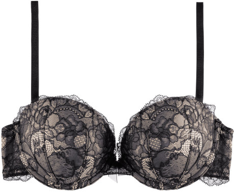 hm black super pushup bra product 1 5167573 312720358 large flex H&M Lingerie style for brides 2014