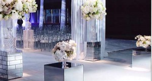 Mirrors theme for a wedding magician and dreamer