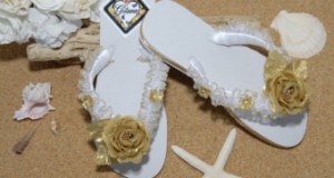 How to decorate sandals women for a wedding