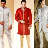 Indian men engagement dresses style 2014