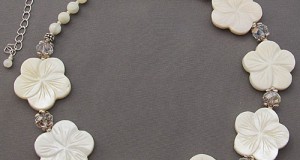 Amazing white & silver jewelry