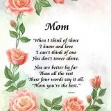 Great Mother day poems