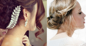 Romantic wedding hairstyles 2014