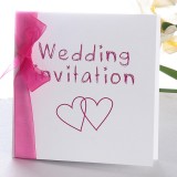 The wedding cards modern style
