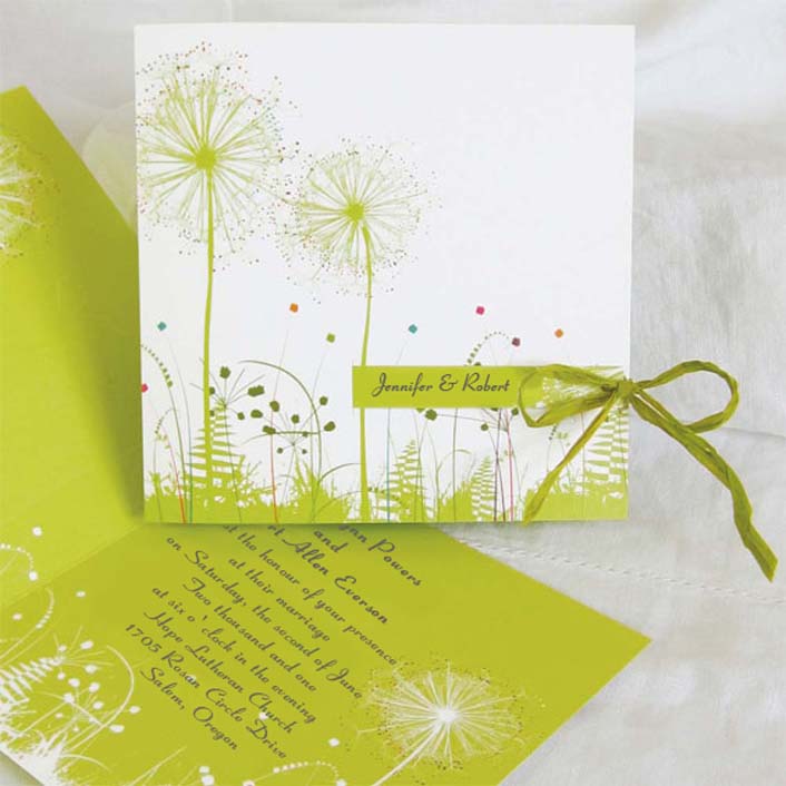 styles1510 The wedding cards modern style