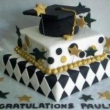 Superb designs of graduation cake