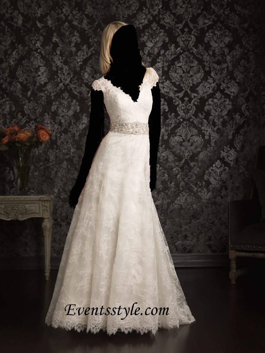 untitled Awesome vintage lace wedding dresses designs 2014