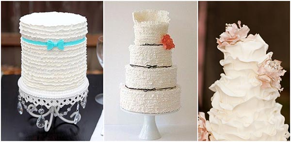 wedding cake trends 2 Some forms of the wedding cake for 2014