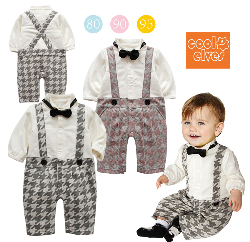 Baby clothes fake spaghetti strap formal dress baby clothes 6 12 months old 1 birthday boy stylish Birthday Clothes For Baby Boys